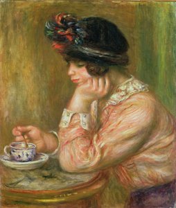Tasse Schokolade, 1914